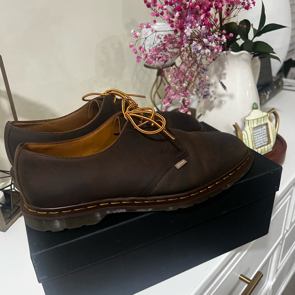 Dr. Martens x JJJJOUND Men's Brown Leather derby